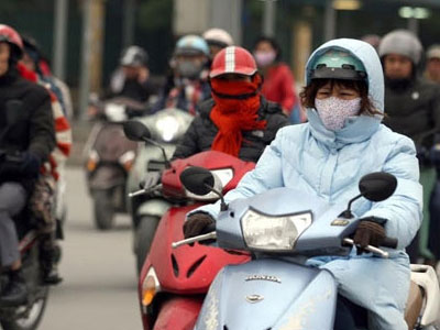 Bắc Bộ rét đậm, Nam Bộ nắng ấm
