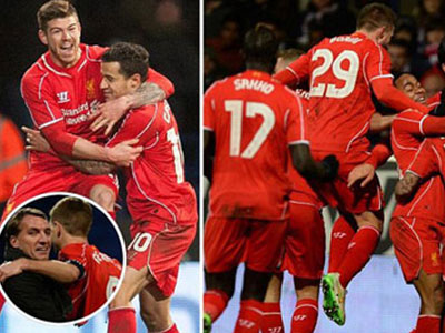 Bolton 1-2 Liverpool: Lên đỉnh sau 5 phút