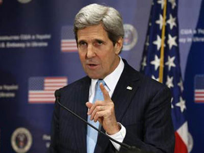 Ngoại trưởng Kerry xác nhận khả năng Mỹ cấp vũ khí cho Ukraine