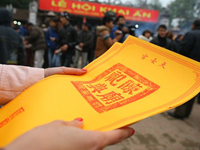 Lễ hội Khai ấn Đền Trần 2015 phục dựng đầy đủ nghi lễ truyền thống