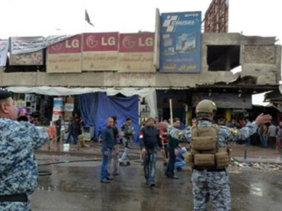 Đánh bom kép ở Iraq, ít nhất 15 người thiệt mạng