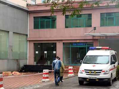 Hà Nội: Một người Malaysia rơi từ tầng 14 tử vong