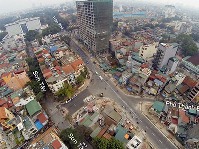 Ảnh: Hà Nội thông xe tuyến đường đắt kỷ lục