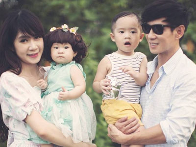 Những gia đình sao Việt bị "vỡ kế hoạch" sinh đẻ