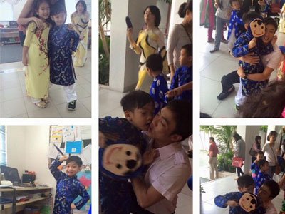 Cường Đô la được Subeo hôn thắm thiết trong ngày sinh nhật