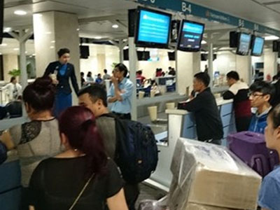 Vật vã đường về quê ăn Tết