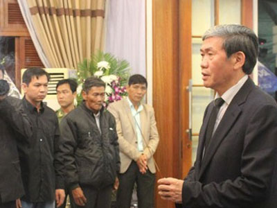 Ông Đinh Thế Huynh, Đinh La Thăng tiễn biệt ông Nguyễn Bá Thanh