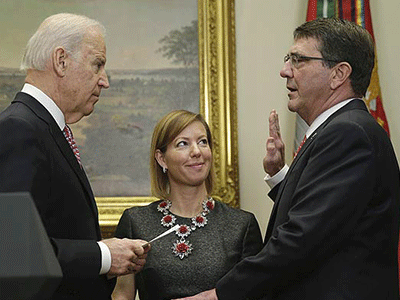 Tân Bộ trưởng Quốc phòng Mỹ Ashton Carter nhậm chức