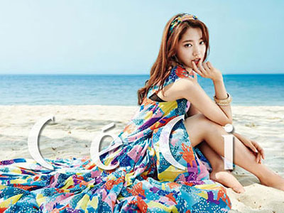 Park Shin Hye đẹp long lanh trên tạp chí CéCi
