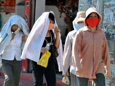 Áp thấp nóng phát triển, nhiệt độ có nơi lên đến 35 độ C