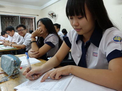 Bộ Giáo dục công bố quy chế thi THPT quốc gia