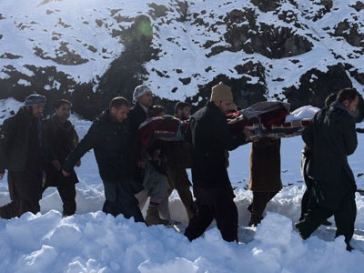 Lở tuyết ở Afghanistan, 168 người đã chết