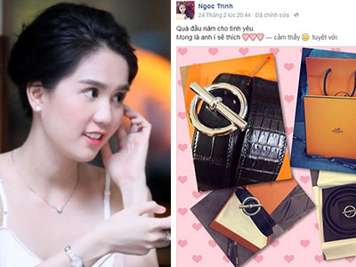 Ngọc Trinh mua quà sang trọng tặng "đại gia" bí ẩn