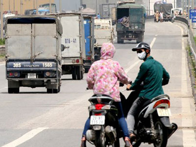 Xe máy đi vào đường cao tốc có thể bị tịch thu