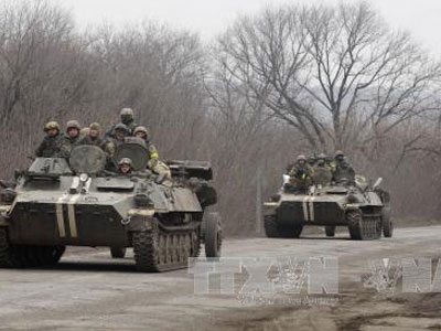 Thỏa thuận ngừng bắn tại miền Đông Ukraine lại bị vi phạm