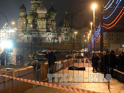 Nga phát hiện ô tô chở hung thủ bắn ông Nemtsov