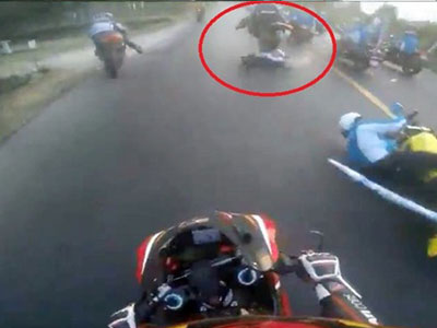 "Môtô có thể chạy hơn 100 km/h cán qua người nạn nhân"