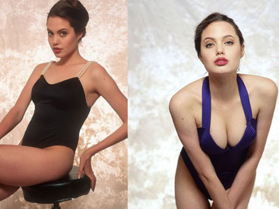 Tiếp tục lộ ảnh khêu gợi tuổi 16 của Angelina Jolie