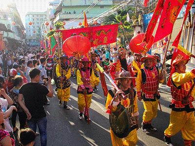 Lễ hội đường phố lớn nhất của người Hoa ở Sài Gòn