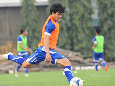 Công Phượng có thể đá chính trong trận gặp Olympic Indonesia