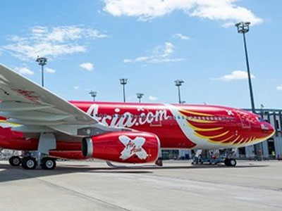 Máy bay Air Asia X hạ cánh khẩn vì lỗi bản đồ định vị