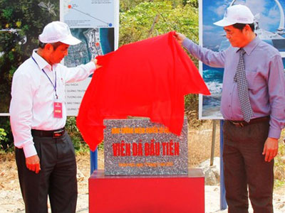 Đặt viên đá đầu tiên xây Khu tưởng niệm chiến sĩ Gạc Ma