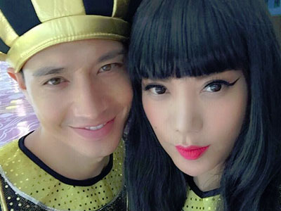 Trương Ngọc Ánh và Kim Lý hóa thân thành nữ hoàng Cleopatra và Pharaoh
