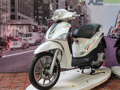 Piaggio Việt Nam ra mắt Liberty gắn máy quay GoPro
