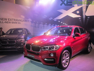 BMW X6 2015 ra mắt Việt Nam giá 3,389 tỷ đồng