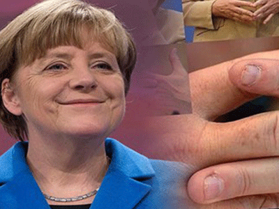 Móng tay bà Merkel gây “bão” mạng