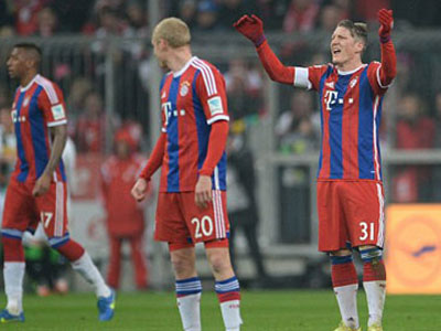 Bayern 0-2 M'Gladbach: Robben ngã, Bayern nhào