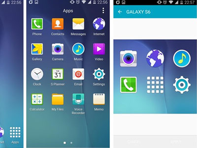 Mang giao diện phẳng trên Galaxy S6 lên Galaxy Note 4