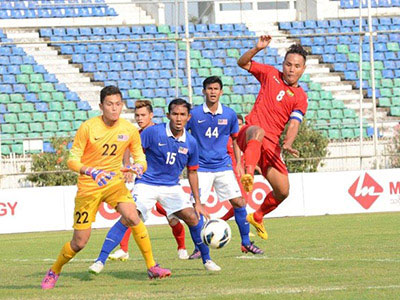 Olympic Malaysia hòa 1-1 trước cuộc chạm trán Olympic VN