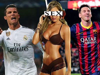 Ronaldo và Messi chung sở thích lừa bạn gái, sex tập thể