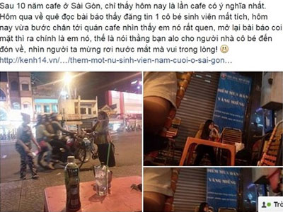Nữ sinh viên mất tích được tìm thấy như thế nào?