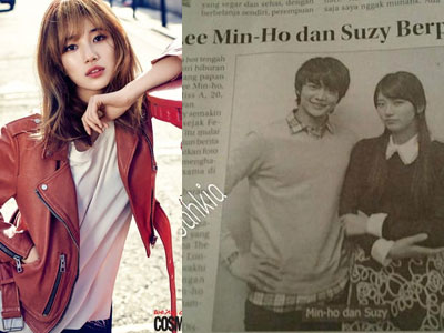 Báo Indonesia bất ngờ đăng tin hẹn hò của Suzy (Miss A) và Choi Minho (SHINee)