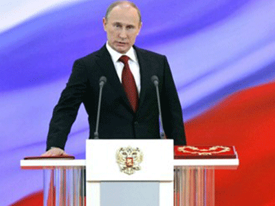 Ông Putin không kỷ niệm ngày đắc cử Tổng thống Nga nhiệm kỳ đầu