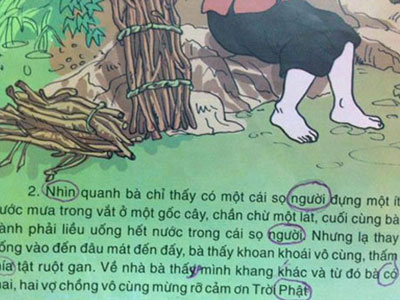 Truyện cổ tích biến tấu "Sọ Dừa" thành "sọ người"