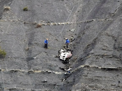 Bảo hiểm chi 300 triệu USD vụ máy bay Hãng Germanwings rơi