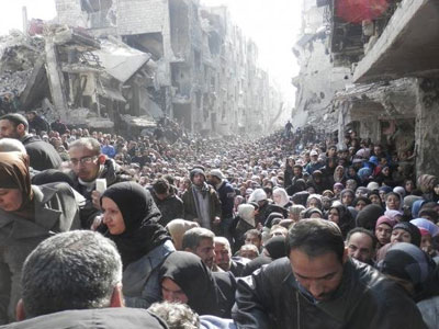 Khủng bố IS lần đầu tiên tấn công thủ đô Syria