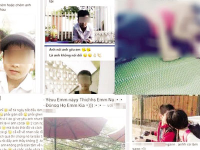 Ngỡ ngàng học sinh khoe ảnh “giường chiếu”