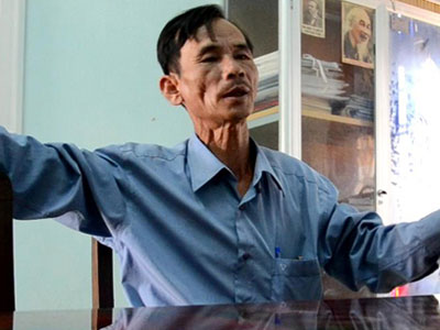Nhím "đi lạc" vào nhà cán bộ xã