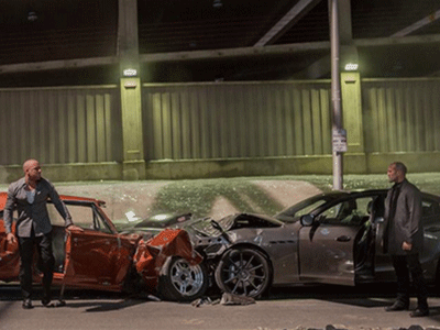 Ôtô bị phá hủy trong "Fast and Furious 7" đi về đâu?