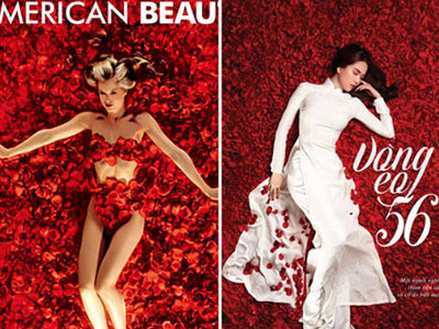 Poster phim của Ngọc Trinh bị tố đạo phim Hollywood
