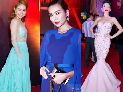 Tóc Tiên, Thanh Hằng hay Minh Hằng là nữ hoàng thảm đỏ HTV Awards