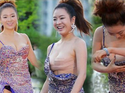 10 màn hớ hênh khiến giai nhân chỉ muốn “độn thổ”
