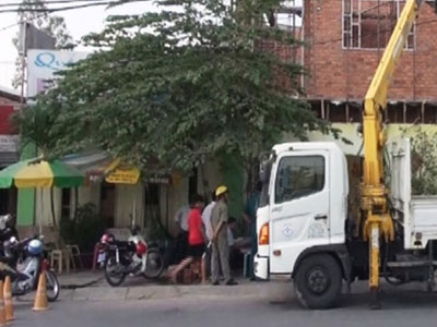 Nữ phụ hồ tử vong vì bị điện giật