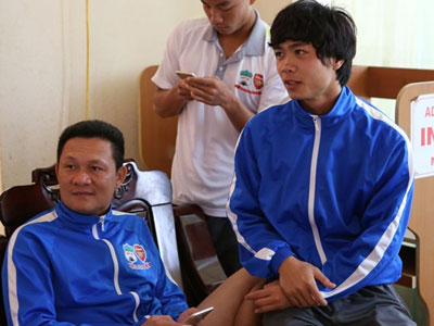 Cầu thủ HAGL bị cấm trại trước cuộc so tài trên sân Vinh