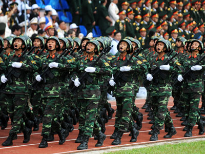 6.000 người diễu binh, diễu hành lễ kỷ niệm 40 năm thống nhất