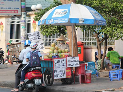 Sâm, cam vắt dưới 10.000 đồng đắt khách Sài Gòn ngày nắng